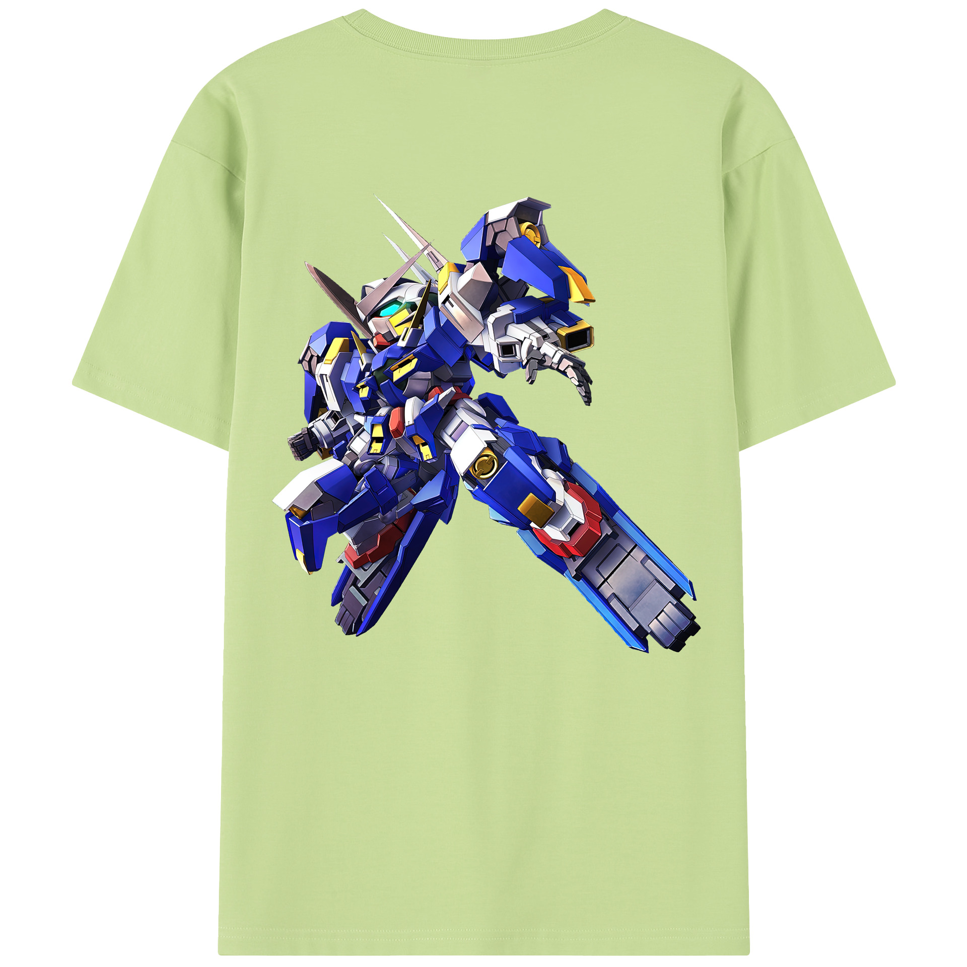 （画像用） 機動戦士ガンダム Mobile Suit Gundam 綿100％半袖Tシャツ（背面プリント）